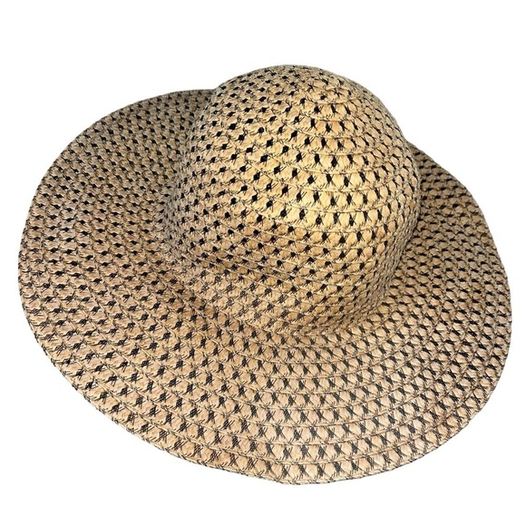 Sunhat: In a Tan and Black Color main image 4